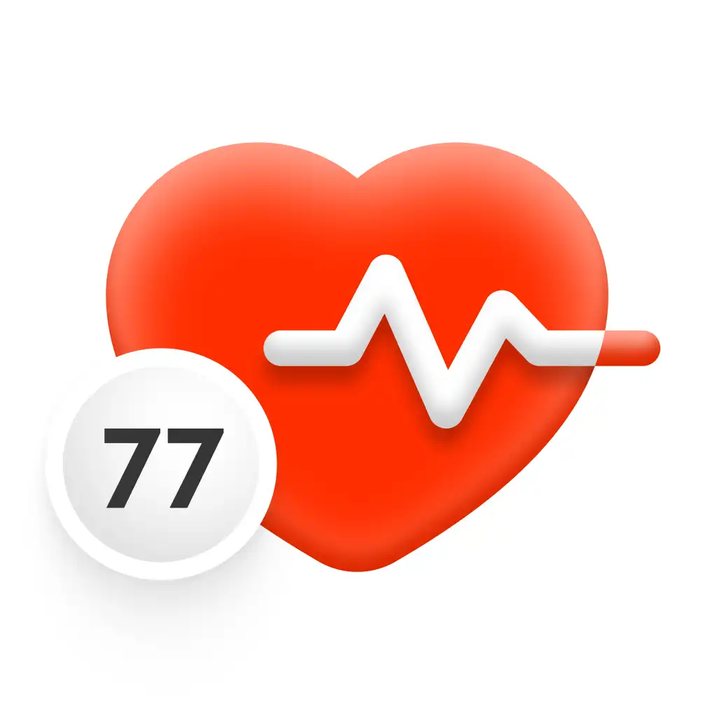 The Heart Pulse Monitor app logo.